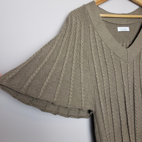 Calvin Klein CK Brown Sweater Tunic / Dress - Picture 5 of 13